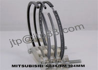 4 Cylinder Engine Piston Rings 4D34 Liner Kit For MITSUBISHI OEM ME997240
