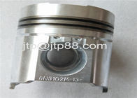 Diesel Engine Piston 4HF1 Alfin / Tin - Coated Piston &amp; Piston Pin 8-97176-655-0 8-97095-585-1