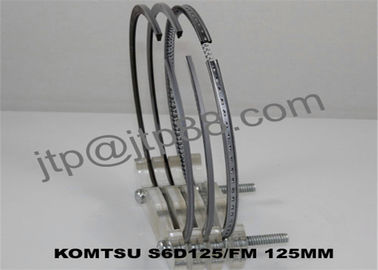 6754-31-2010 S6D107 Diesel Engine Piston Rings / Cylinder Linder 107mm Diameter