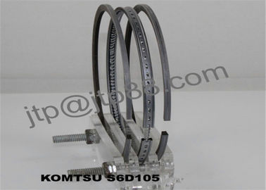 6754-31-2010 S6D107 Diesel Engine Piston Rings / Cylinder Linder 107mm Diameter