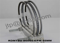 Excavator Engine S6D95 Piston Ring Kit For KOMATSU OEM 6207-31-250