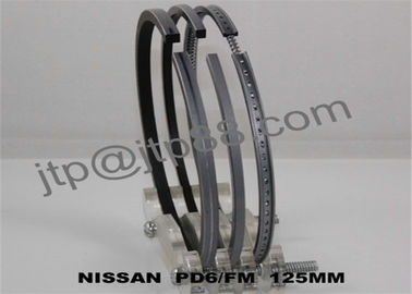 Original NISSAN Diesel Engine PD6 / PD6T Piston Ring Parts Axial Width 2.0 + 2.0 + 4.0mm