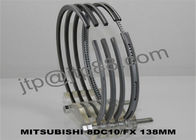 Industrial 8DC10 Engine Piston Rings / Low Friction Piston Rings For Mitsubishi