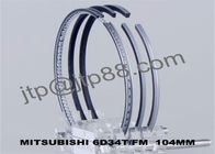 Piston rings set 6D34T spare parts engine for Mitsubishi diesel