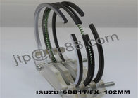 Automobile Engine Piston Rings For ISUZU 102mm Diameter OEM 5-12181-023-2