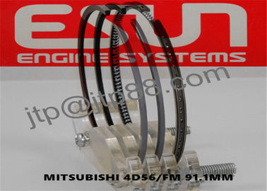 OEM MD168293 Diesel Engine Piston Rings Size 91.1 * 4.0 * 4.1 4D56 Diameter 91.1mm