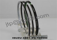 Cast Iron ISUZU Liner Kit 4BE1 Piston Ring Set 5-87310520-0 104mm Diameter