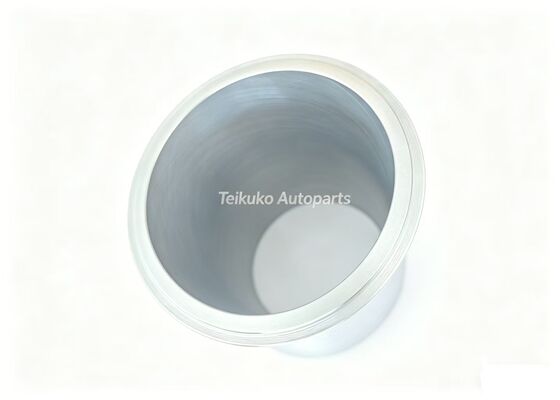 Excavator Engine Piston Cylinder Liner Silver Black Gray Heavy Duty Engine Components Suitable for Excavator Applications