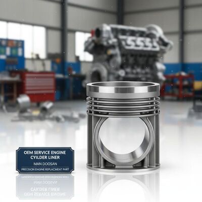 Oem Service Engine Cylinder Liner Designed for Excavator Engines MAN DOOSAN Precision Engine Replacement Part