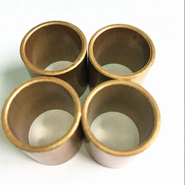 Durable Slide Copper Bushing For Marine Gearbox / Flanged Brass Bimetal Bush