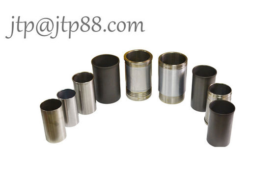 Silver Cylinder Liner Sleeve Compatible Excavator Engine Replacement Durable Heavy Duty Component