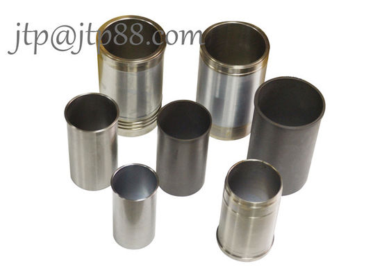 Excavator Engine Piston Cylinder Liner Silver Black Gray Heavy Duty Engine Components Suitable for Excavator Applications