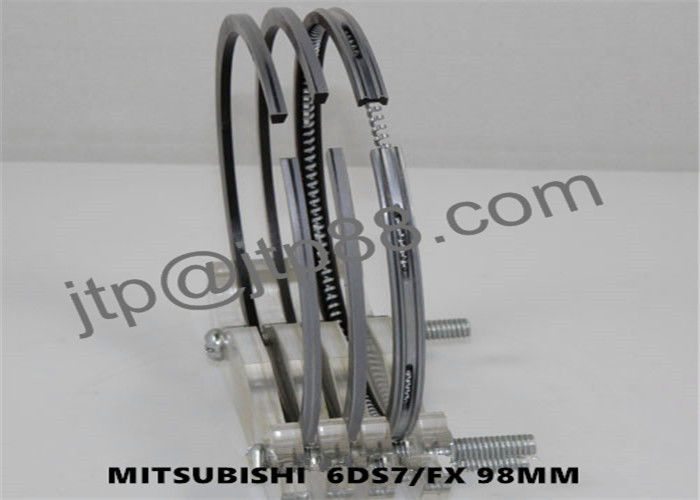 6DS7 Diesel Engine Piston Ring Sets 98mm For Mitsubish OEM ME023333