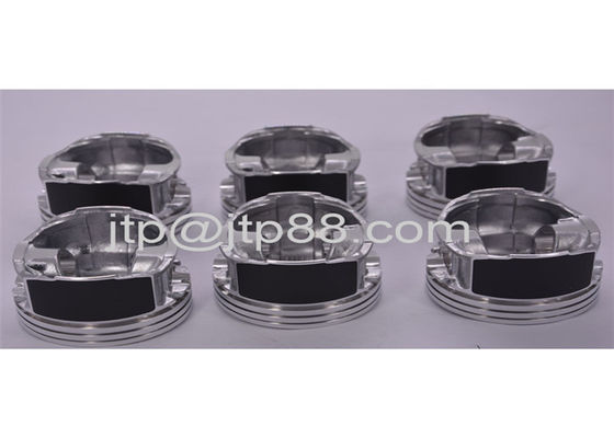 Alfin / Tin - Coated Engine Piston S6A Excavator Spare Part Piston & Liner 32517-50400